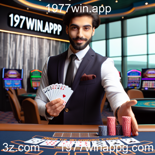 Experimente a Emoção do Cassino Ao Vivo no 1977win.app
